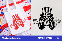 4th of July Dog SVG Bundle | Patriotic Animal Sublimation Product Image 6