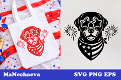 4th of July Dog SVG Bundle | Patriotic Animal Sublimation Product Image 9