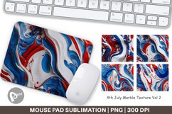 Mouse Pad 4th July Marble Texture Product Image 1