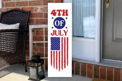 4th of July Porch Sign Design,Independence Day Porch Sign Product Image 3