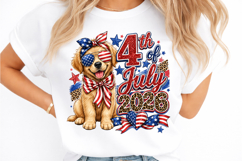 4Th Of July 2026 Png, Dog 4th of July Product Image 2