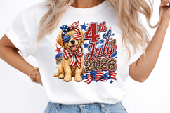 4Th Of July 2026 Png, Dog 4th of July Product Image 3