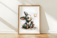 4th of July Animals Clipart Product Image 2