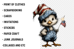 4th Of July Animals Png Clipart Product Image 2