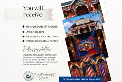 Patriotic Americana Backdrops - 4th of july backgrounds Product Image 2