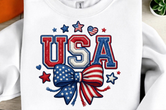 4th Of July Bow PNG Product Image 1