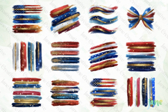 4th Of July Brushstroke Sublimation Bundle Product Image 7