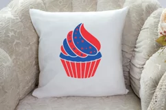 4th of July cake SVG , USA Celebration SVG , USA SVG Product Image 3