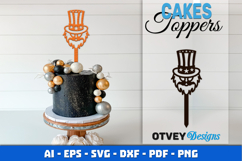 4th Of July Cake Toppers Laser Cut BUNDLES Product Image 7