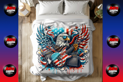 Patriotic Eagle USA, Flag 4th of July PNG Product Image 9