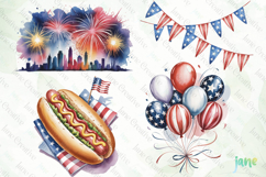 4th of July Clipart Product Image 1