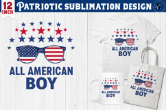 Patriotic sublimation | 4th of July | Sunglasses Product Image 1