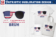 Patriotic sublimation | 4th of July | Sunglasses Product Image 1