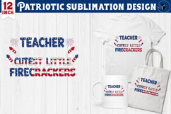 Patriotic sublimation | 4th of July | Teacher Clipart Product Image 1