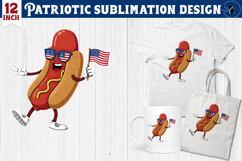 Patriotic sublimation | 4th of July | Patriotic Hot Dog Product Image 1