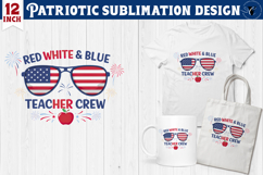 Patriotic sublimation | 4th of July | Sunglasses Clipart Product Image 1