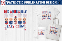 Patriotic sublimation | 4th of July | Cute Little Babies Product Image 1