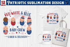 Patriotic sublimation | 4th of July | Cute Little Babies Product Image 1