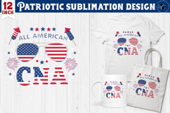 Patriotic sublimation | 4th of July | Sunglasses Clipart Product Image 1