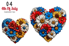 4th Of July Clipart Patriotic Sublimation Design Product Image 1
