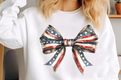 4th Of July Coquette Bows Clipart Product Image 3