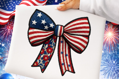 4th of July Coquette Png, American Girl Png Coquette 1 Product Image 1