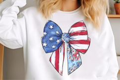 4th of July Coquette Png, American Girl Png Coquette Product Image 5