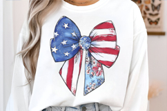4th of July Coquette Png, American Girl Png Coquette Product Image 3