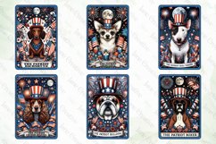 4th of July Dog Card Sublimation Bundle Product Image 4