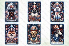 4th of July Dog Card Sublimation Bundle Product Image 3