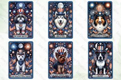 4th of July Dog Card Sublimation Bundle Product Image 2