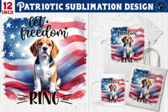 Patriotic sublimation bundle | 4th of July | Dog clipart Product Image 2