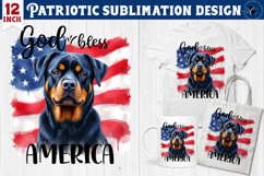 Patriotic sublimation bundle | 4th of July | Dog clipart Product Image 3