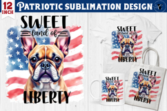 Patriotic sublimation bundle | 4th of July | Dog clipart Product Image 7