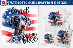 Patriotic sublimation bundle | 4th of July | Dog clipart Product Image 9