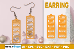 4th Of July Earring Lasercut File BUNDLES Product Image 8