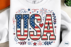 4th of July Father's Day Sublimation PNG Product Image 1