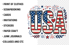 4th of July Father's Day Sublimation PNG Product Image 2