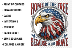 4th of July Father's Day Sublimation PNG Product Image 2