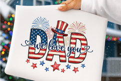 4th of July Father's Day Sublimation PNG Product Image 3