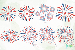 4th of July Fireworks Sublimation Product Image 7