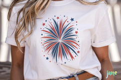 4th of July Fireworks Sublimation Product Image 2