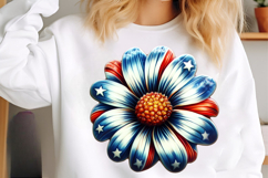 4th Of July Flowers Clipart Product Image 3