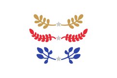 4th Of July Frames SVG Cut File Product Image 1