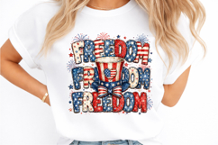 4th of July Freedom PNG, Patriotic Uncle Sam Hat Product Image 2