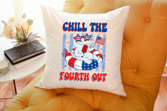 4th of July Funny Patriotic Alligator PNG Product Image 4