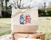 4th of July Gnome embroidery, Independence Day design Product Image 3