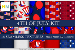 4th Of July Kit Seamless Texture Product Image 1