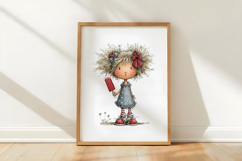 4th Of July Little Girl PNG Clipart Product Image 3