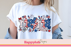 Patriotic 4th of July Mama Charm PNG Product Image 2